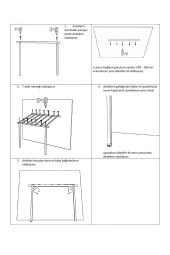 Pinoxi Ahşap Sundurma Çardak Gölgelik Bahçe Pergola Tente - 4