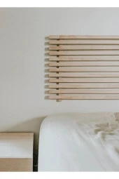 Ahşap Yatak Başlığı 250 cm x 60 cm - 1