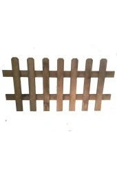 Pinoxi Ahşap Bahçe Çiti Büyük Boy 150x75 Cm - 1