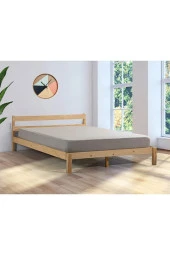 Pinoxi Masif Ahşap Karyola Çift Kişilik 160x200 cm - 1