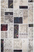 Dijital Baskı Makinada Yıkanabilir Kaymaz Taban Dekoratif Halı Bej Desenli - 2