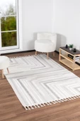 Nevada Koleksiyonu Modern Ince Kesme Oturma Odası Ve Salon Halısı 8272a - 1