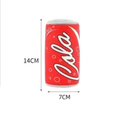 Teneke kola tarzında  Dayanıklı Sesli Köpek Oyuncağı  Kola 1 Adet - 2