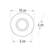 CT-6569 MENEKŞE CAM SPOT (AMPULSUZ)CATA - 2