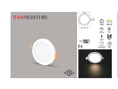 CT-5645 6W/3200K PLUS LED PANEL ARMATÜR(G.IŞIĞI) CATA - 1
