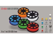 CT-4554 NEON LED HORTUM BEYAZ(25 MT) CATA - 1