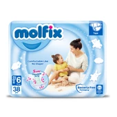 Molfix Bebek Bezi Fırsat Paketi 6 Beden 15+ Kg 38 Adet thumbnail 1
