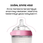 Comotomo Antikolik Silikon Biberon 150 ml 0-3 Ay Pembe - 2