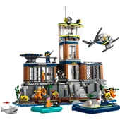 LEGO City 60419 Polis Hapishane Adası (980 Parça) - 3
