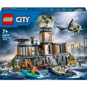 LEGO City 60419 Polis Hapishane Adası (980 Parça) - 6