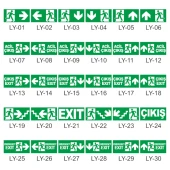 Arsel AES-26223-L Onled-lite Acil Çıkış Yönlendirme Armatürü Sürekli ve Kesintide 180 Dak. Yanan 20xF LED thumbnail 4