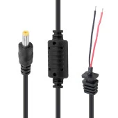 NOTEBOOK ADAPTÖRÜ 1.2 MT. L TİP JACKLI KABLO 4.8*1.7 UÇ (YD-7) (K0) - 1