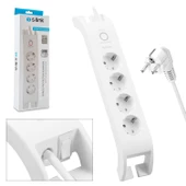 S-LİNK SPG-3040 4Lü Akım Korumalı Priz 2 Metre Anahtarlı 900 Joule - 1