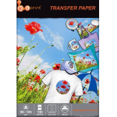 GOPRINT Polyester Kumaş Transfer Baskı, Süblimasyon Kağıdı A4 - 100 Yaprak - 1