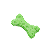 Zampa Pati Desenli Dikenli Plastik Kemik Xlarge 18 x 9 cm - 1