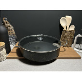 BENA LİFE 30 CM GRANİT BASIK TENCERE - 1