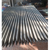 Antipas Boyalı Metlino 150 Cm 30x30 Köşebent 3 Delikli Bahçe Çit Direği Çit Demiri - 1