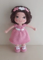 Şirin Bebek Amigurumi Organik Oyuncak - 1