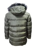 Es Booz E01347 Çocuk Erkek Kapüşonlu Kürklü Spor Mont - 6