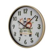 KLİK SLİM SAFARİ ÇOCUK DUVAR SAATİ - 2