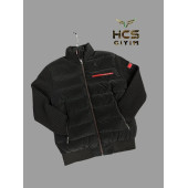Yeni Sezon Çelik Örme Prada Siyah Mont - 1