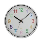 SLİM RENKLİ ÇOCUK DUVAR SAATİ - 1