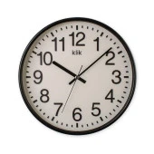 KLİK VENÜS SİYAH DUVAR SAATİ thumbnail 1