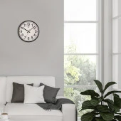 KLİK VENÜS SİYAH DUVAR SAATİ thumbnail 3