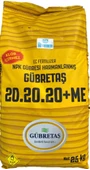 GÜBRETAŞ 20.20.20 + ME (25 KG) DAMLAMA SULAMA GÜBRESİ - 1