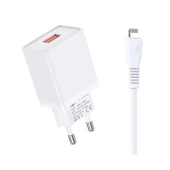 Tonex TX-12 10W 2.1A Hızlı Şarj Lightning Şarj Cihazı Seti - 1
