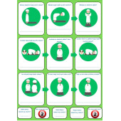 Abdest ve Namaz Öğreten YAZ Sil Kitabı (Laminasyonla Kaplı) - 5