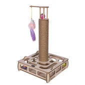 Patihomes Kare Kedi Oyuncağı Kedi Tırmalama Tahtası - 2