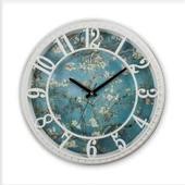 HİSAR BADEM ÇİÇEKLERİ DUVAR SAATİ thumbnail 1