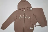 Dmb Kids M9612 Kahverengi Kız Çocuk Eşofman Takım- 4/5 Yaş - 1