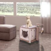 Patihomes Kedi Tırmalama Evi - Kedi Tırmalaması - Kedi Tırmalama Tahtası - 1