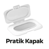 Sleepy Islak Havlu Mendil 90 Yaprak Natural Yenidoğan 2 Li Set 180 Yaprak Plastik Kapaklı - 7