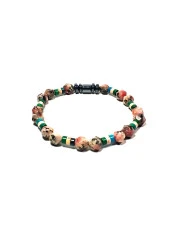 JTSS24DOB1426 JANTİ UNISEX BİLEKLİK JADE PIRLANTA KESİM SODALİT HEMATİT DOĞALTAŞ TASARIM GARANTİLİ - 1