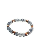 JTSS24DOB1427 JANTİ UNISEX BİLEKLİK JADE ELMAS KESİM JASPER HEMATİT DOĞALTAŞ TASARIM GARANTİLİ - 1