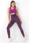 MioFit Flex Yüksek Bel Toparlayıcı ve Şekillendirici Seamless Spor Tayt - 1