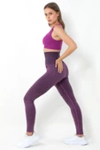 MioFit Flex Yüksek Bel Toparlayıcı ve Şekillendirici Seamless Spor Tayt - 3