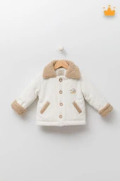 Babyhola 1.5 tog Kadife Pamuk Astar Bebek Çocuk Dolgulu Bomber Kaban 13454 - 2