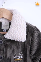 Babyhola 1.5 tog Kadife Pamuk Astar Bebek Çocuk Dolgulu Bomber Kaban 13454 - 11