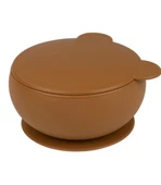 OiOi Silikon Kapaklı Kase Woody Brown - 1