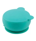 OiOi Silikon Kapaklı Kase Aqua Green - 1