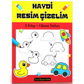 Haydi Resim Çizelim Seti (2 Kitap + 1 Resim Defteri) thumbnail 1