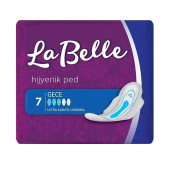 La Belle Hijyenik Ped Ultra Gece 7'li 4 Adet - 1