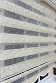 Zebra Stor Nakışlı Krem Etek Dilimli ST 122  Krem 180 x 260 - 1