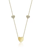 Altın Kalpli Kolye Aile thumbnail 1