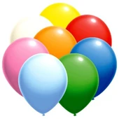 Hayal Sepeti  Karışık Renkli Balon 12Li Paket - 3