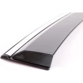 Sunplex Toyota Corolla için 19-21 Style 4 Lü Set Kromlu Cam Rüzgarlığı Ön Ve Arka thumbnail 3